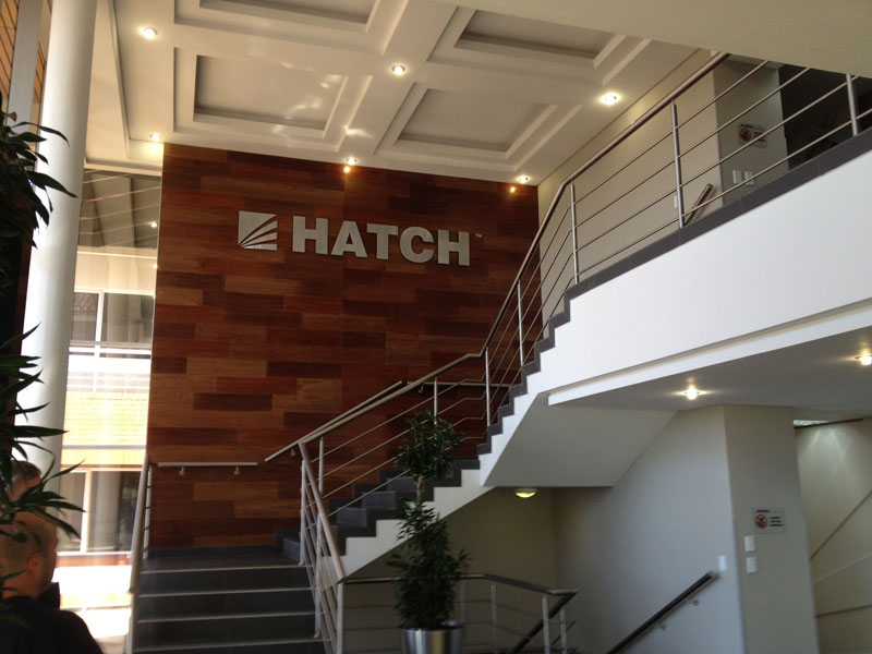 Non-standard office joinery and hatch fitting